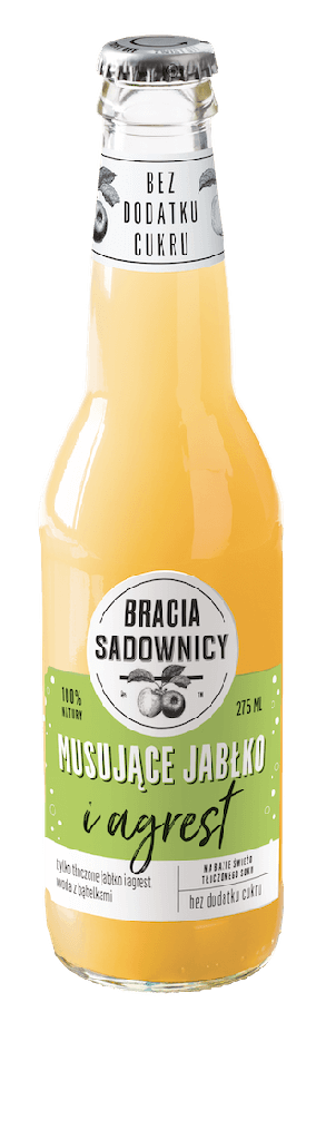 NAPOJ MUSUJ JABLKO I AGREST 275ML*12 BRACIA SADOWNICY