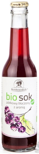 [5906205501104] BIO SOK JABLKOWY Z ARONIA 0,275L*12 REMBOWSCY