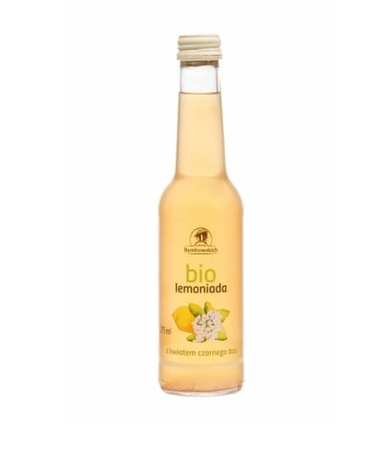 [5906205501579] LEMONIADA BIO Z KWIATEM CZARN BZU 275ML*12 REMBOWSCY