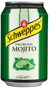 [5903111335533] NAPOJ MOJITO 330ML*24 GAZ PUSZKA SCHWEPPES