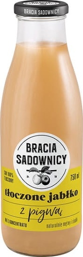 [5905669653510] SOK TLOCZ JABL Z PIGWA 750ML*6 BRACIA SADOWNICY