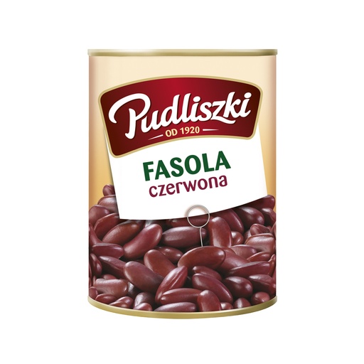 [5900783001322] FASOLA PUDLISZKI CZERWONA RED KIDNEY 400G