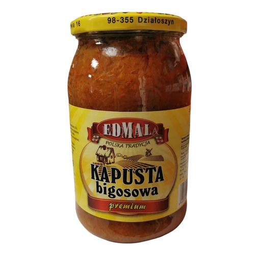 [5903292001555] KAPUSTA BIGOSOWA 900ML*8 EDMAL