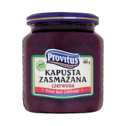 [5900580002645] KAPUSTA PROVITUS ZASMAZANA CZERWONA 480G