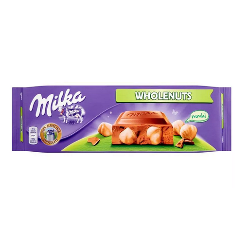 [7622210703569] CZEKOLADA MILKA WHOLENUTS 270G*13 MONDELEZ