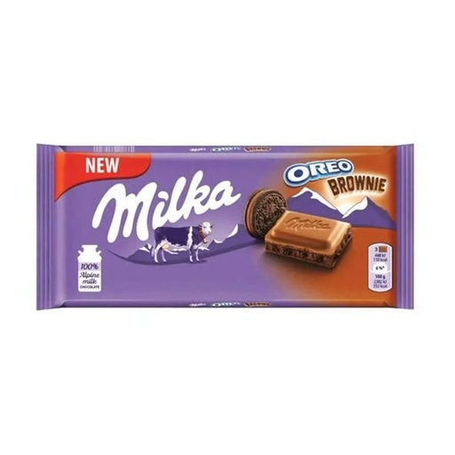 [7622210956163] CZEKOLADA MILKA WITH OREO CHOCO 100G*22 MONDELEZ