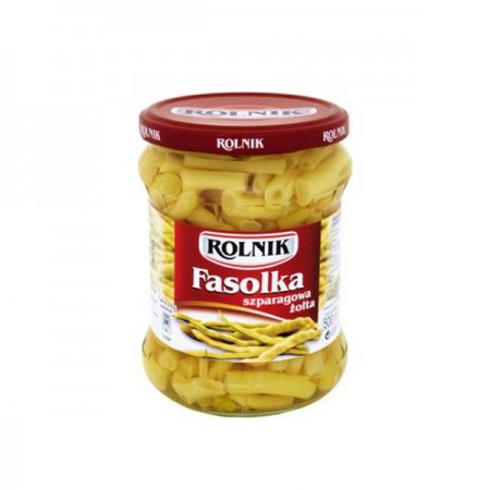 [5900919000816] FASOLKA ROLNIK SZPARAGOWA ZOLTA 520G*6