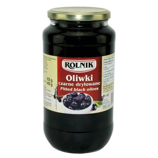 [5900919035382] OLIWKI CZARNE DRYLOWANE 950ML*6 ROLNIK