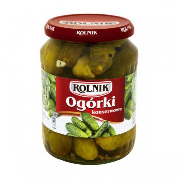 [5900919000267] OGORKI KONSERWOWE 720ML*6 ROLNIK