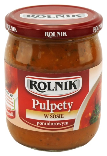 [5900919052426] PULPETY ROLNIK W SOSIE POMIDOROWYM 540ML*6