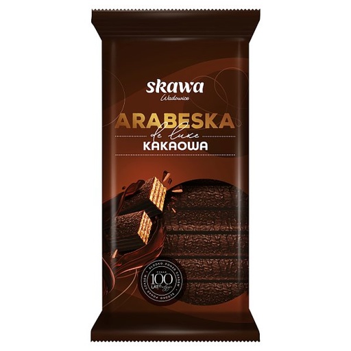 [5902978042417] WAFLE ARABESKA DE LUXE KAKAOWA 190G*15 SKAWA