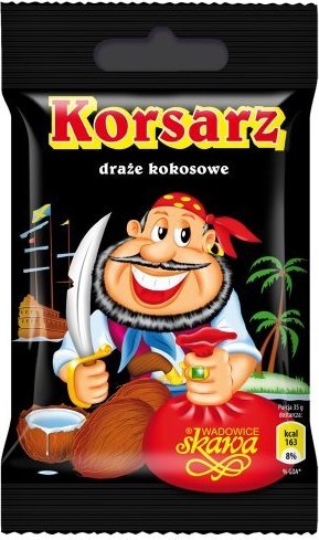 [5902978002428] DRAZE KOKOSOWE KORSARZE 70G*20 SKAWA