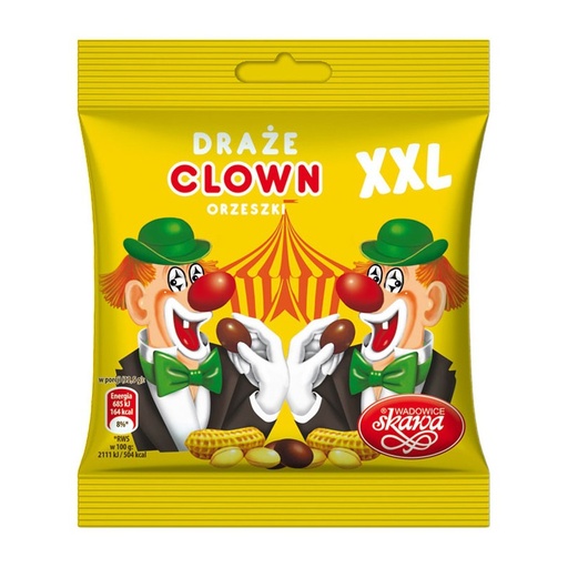 [5902978020248] DRAZE ORZESZKI CLOWN XXL 130G*22 SKAWA