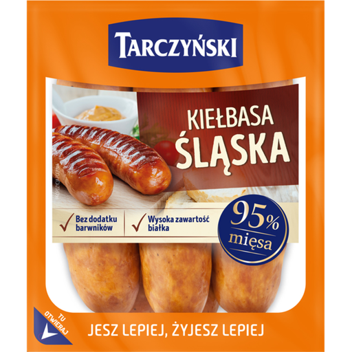 [2595110] TARCZYNSKI KIELBASA SLASKA OK 0,6 KG