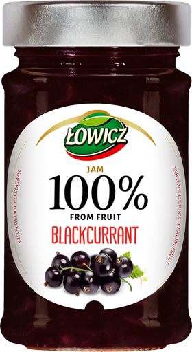 [5900397750869] DZEM LOWICZ 100% Z OWOCOW CZARNA PORZECZKA 210G*8