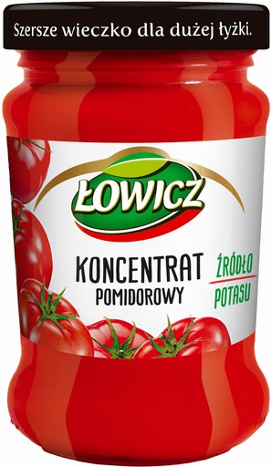 [5900397017412] KONCENTRAT LOWICZ POMIDOROWY 190G*12 SLOIK