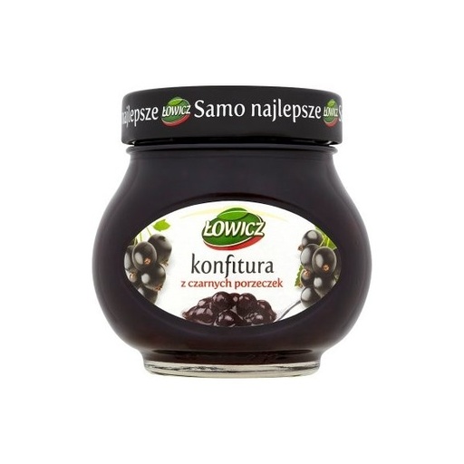 [5900397012844] KONFITURA LOWICZ Z CZARNEJ PORZECZKI 240G*8