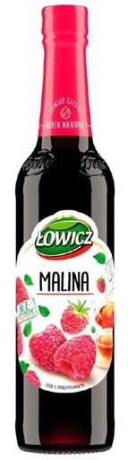 [5900397737594] SYROP LOWICZ 400ML*6 MALINA AGROS NOVA