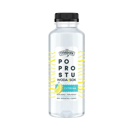 [5900334010742] NAPOJ TYMBARK POPROSTU WODA&SOK CYTRYNA 400ML*12 PET