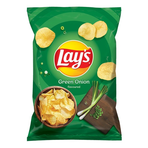 [5900259128898] CHIPSY LAY'S GREEN ONION 130G*21 FRITO-LAY