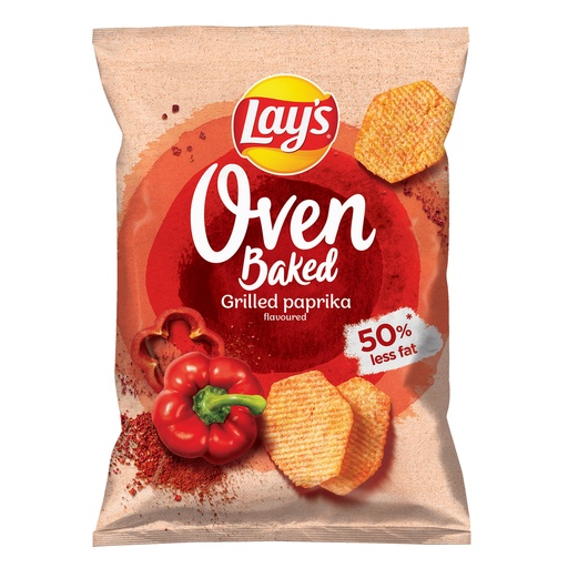 [5900259133366] CHIPSY LAY'S OVEN BAKED GRILLED PAPRIKA 110G*26 FRITO