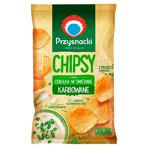 [5900073180959] CHIPSY PRZYSNACKI KARB CEB W SMIET 135G*9 INTERSNACK