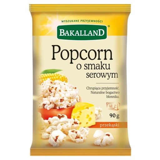 [5900749115032] POPCORN O SMAKU SEROWYM 90G*24 BAKALLAND