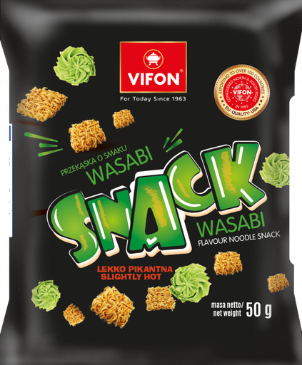 [5901882313446] PRZEKASKA VIFON SNACK WASABI SLIG HOT 50G*16 TAN-VIET